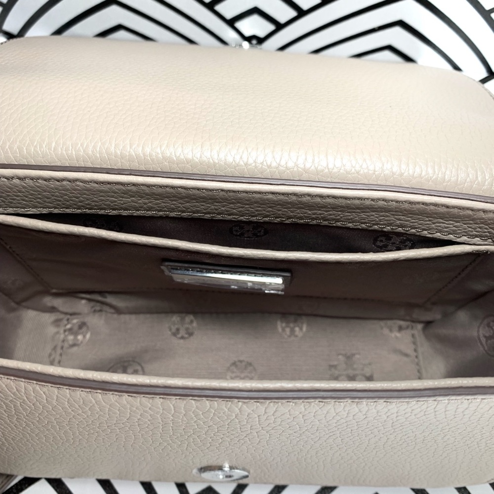 Tory Burch Thea Mini Bag in French Gray - Picture 5 of 7